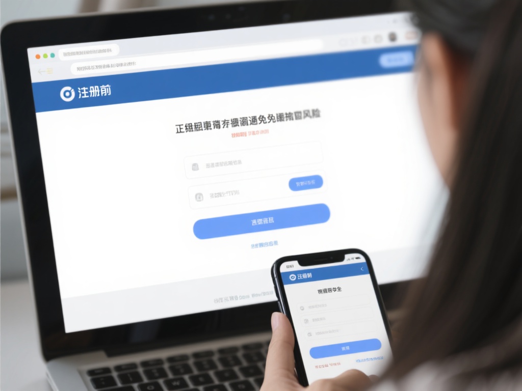 在注册前，初学者第一件事便是找到官方网站。通过正规