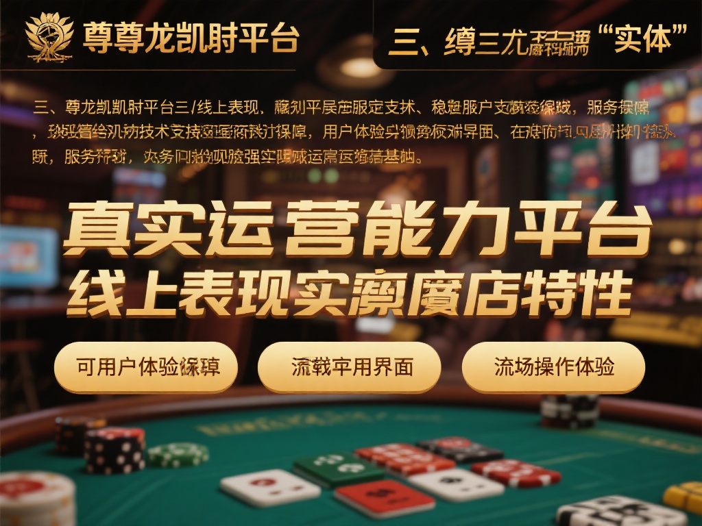 全面解析尊龙凯时平台是否为实体及真实性