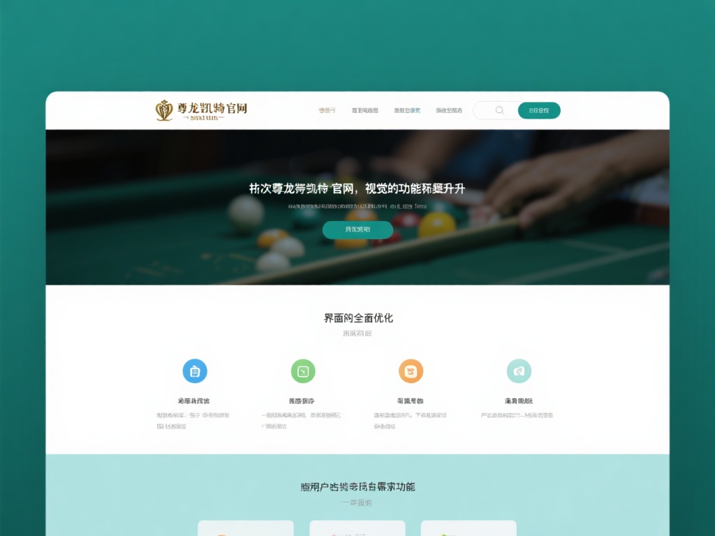 界面优化，视觉与功能双重提升
这次尊龙凯时官网的